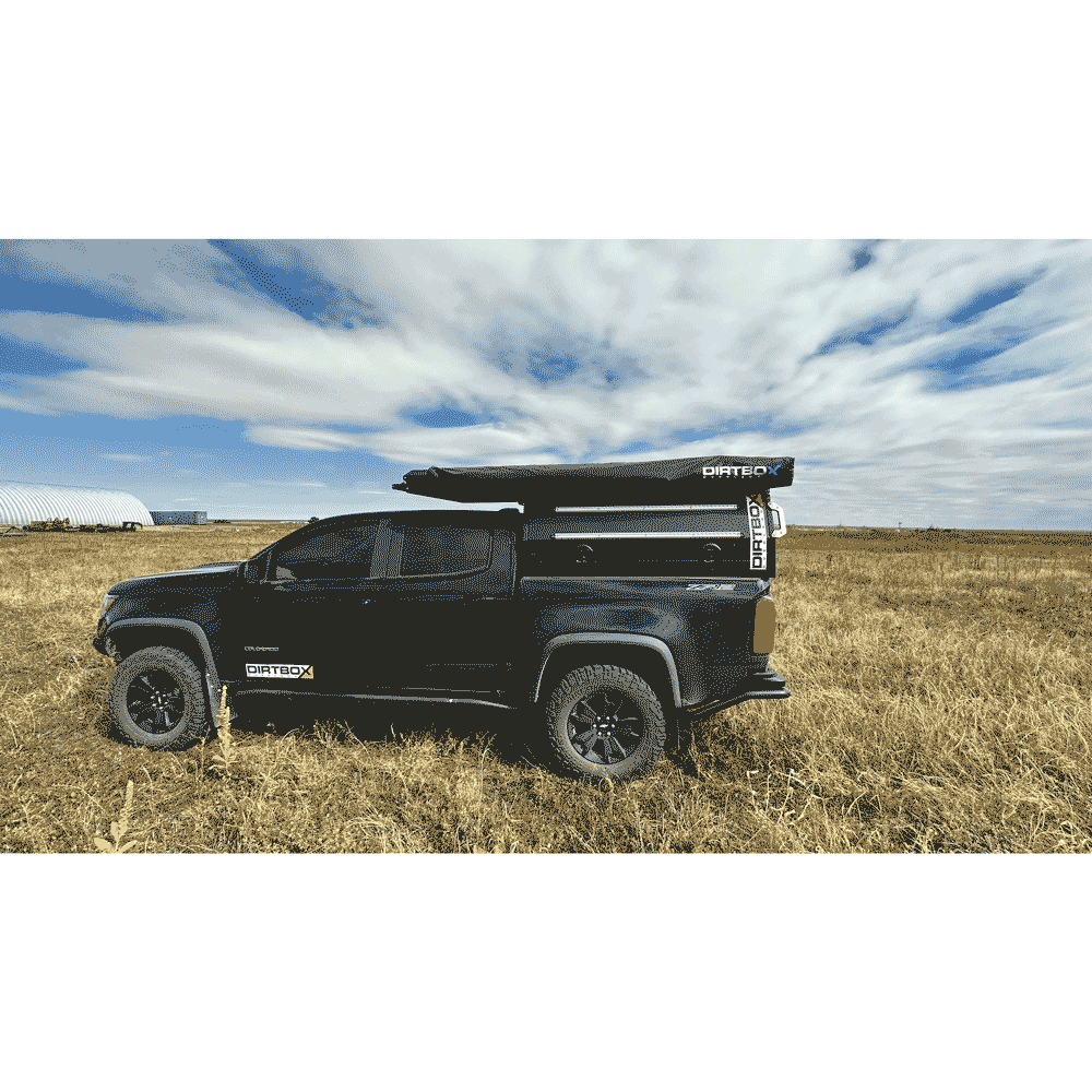 DirtBox - Canopy Camper – Modular Truck Camper Shell / Topper for Mid-Size & Full-Size Trucks - Toyota Tundra, Tacoma