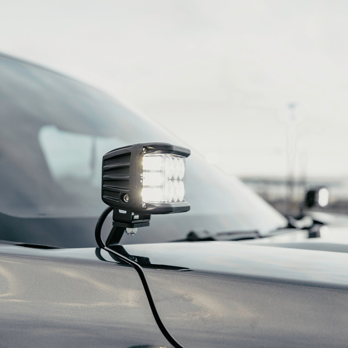 Cali Raised LED - Low Profile Ditch Light Brackets - Toyota Tundra (2022+)