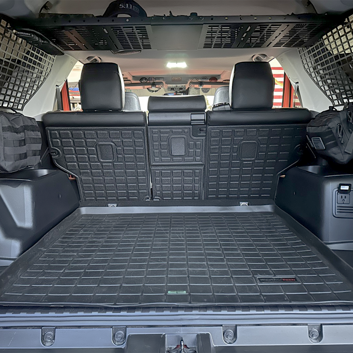 Cali Raised LED - Rear Molle Overhead Tray - Toyota 4Runner (2010-2024)
