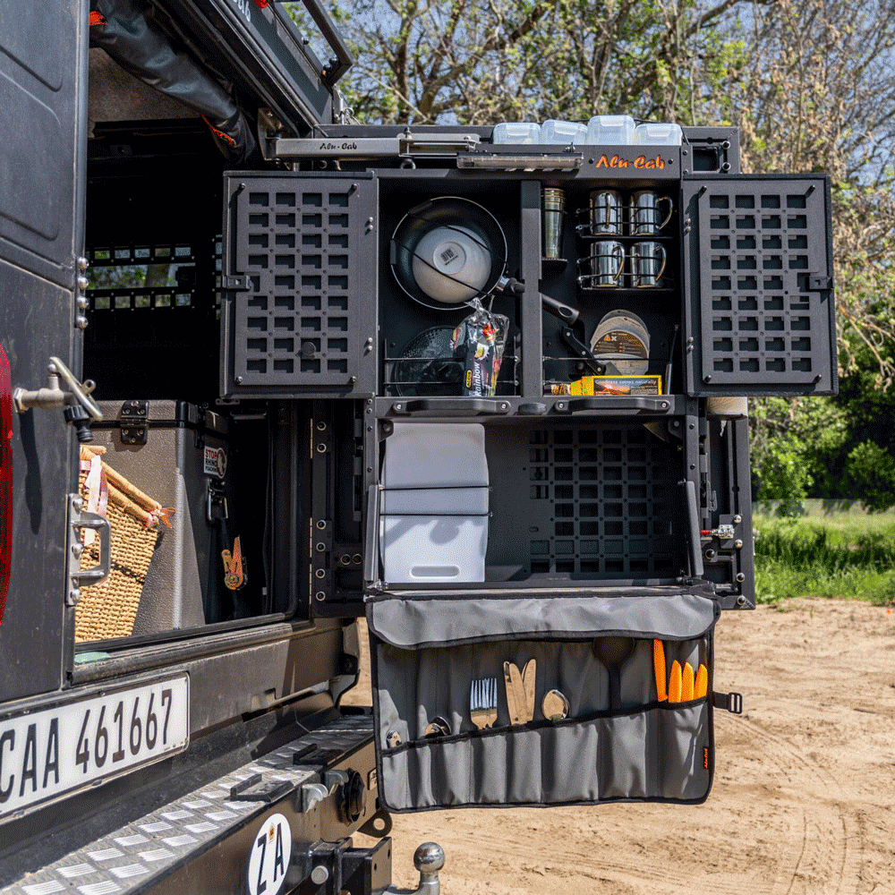 Alu-Cab - Cutlery Roll-Up Set