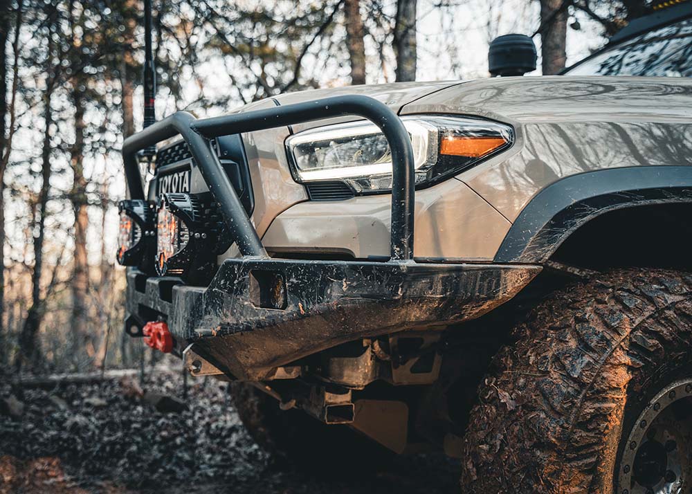 Backwoods Adventure Mods - Hi-Lite Overland Front Bumper (Bull Bar) - Toyota Tacoma (2016-2023)
