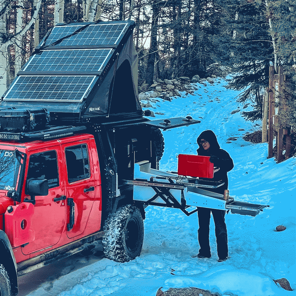 DirtBox - Overland Drop Slider Mount