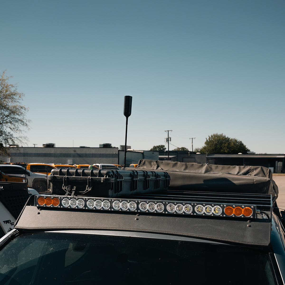 Cali Raised LED - Sherpa Roof Rack Dual Function Light Bar Mounting Brackets