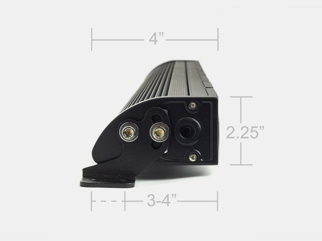 Cali Raised LED - 43" Amber/White Dual Function LED Bar