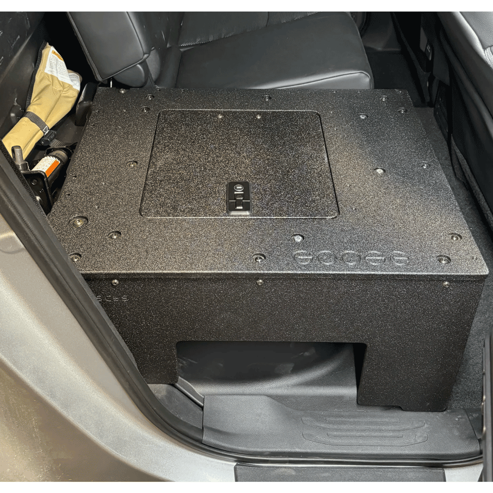 Goose Gear - Non-Hybrid - Double Cab - Explore Series - Seat Delete Plate System - Second Row - Toyota Tacoma (2024+)