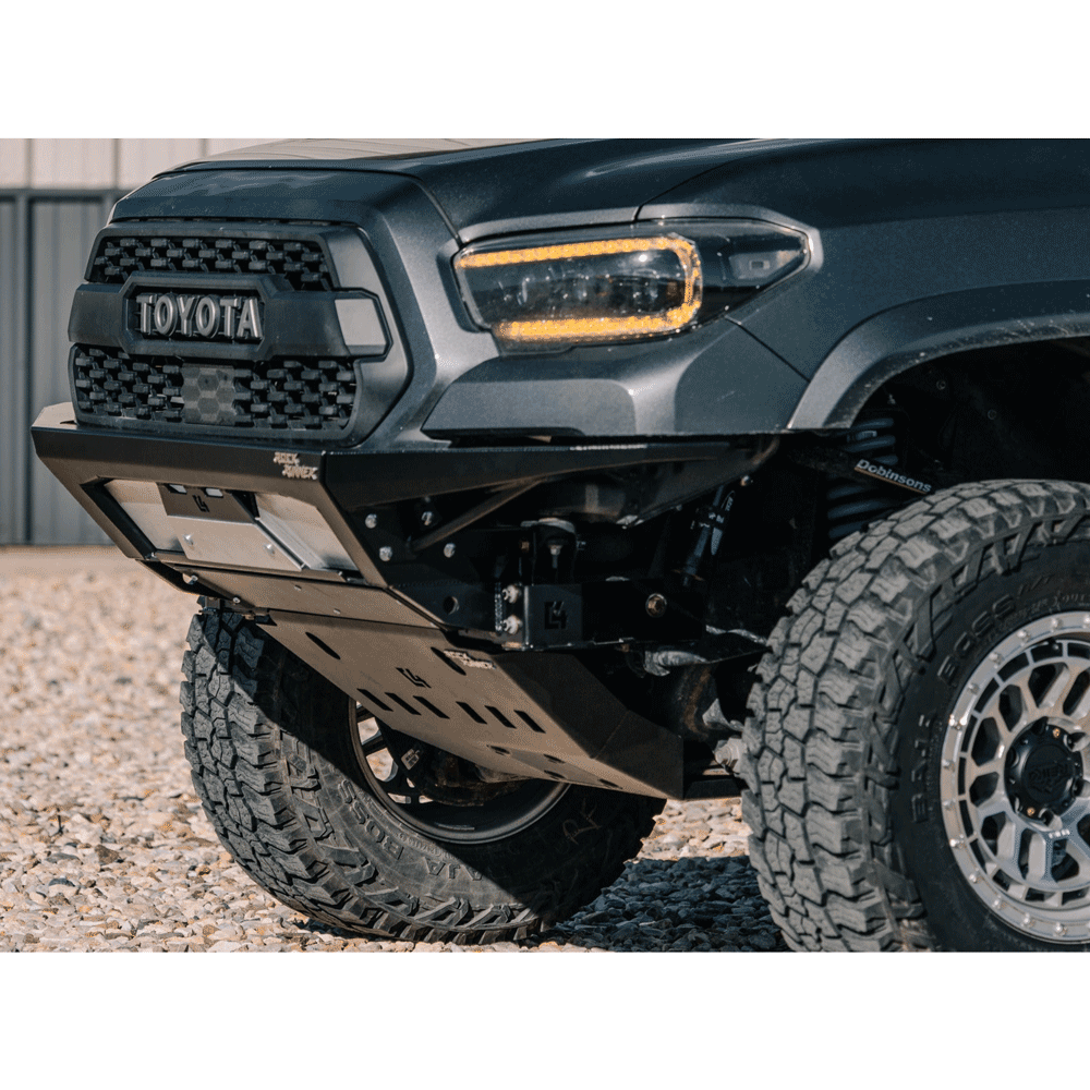 C4 Fabrication - Rock Runner Front Skid Plate with Cross Member Delete - Toyota Tacoma (2016+)