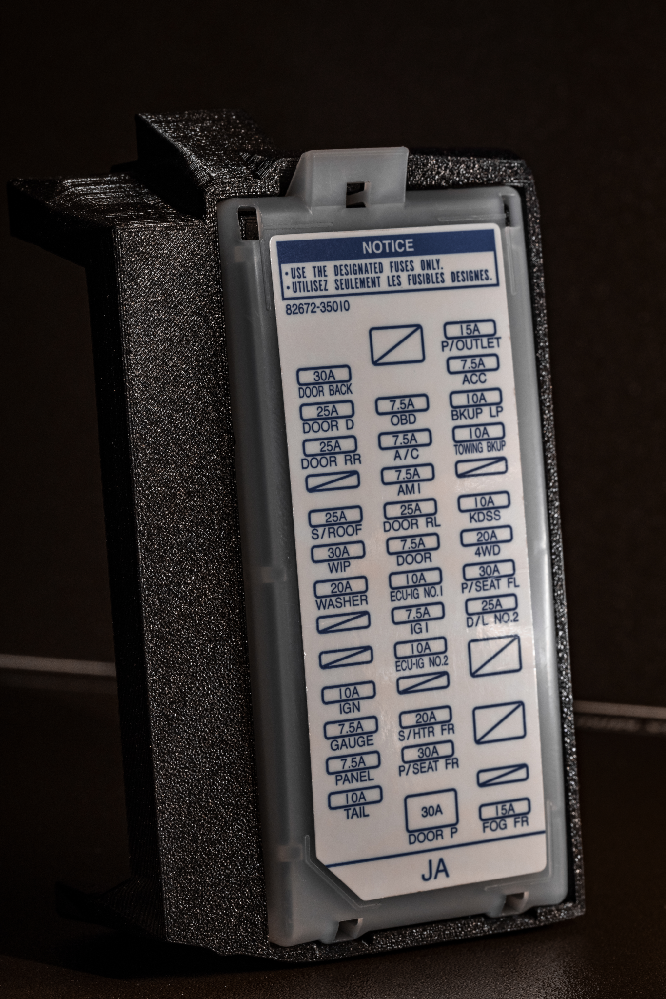 Dr. KDSS - Fuse Box Cover