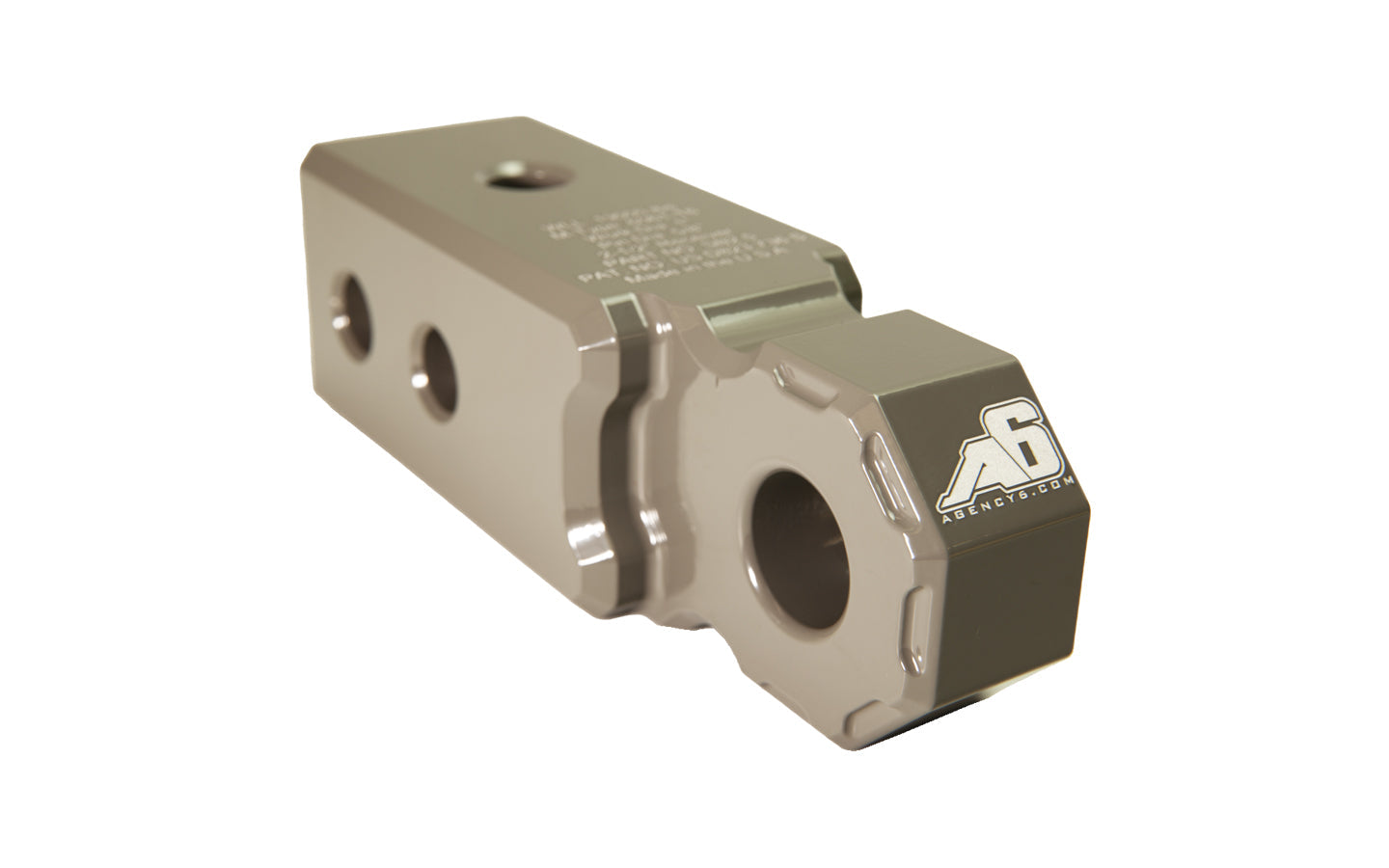 Agency 6 - Shackle Block 2.5" - Earth Grey