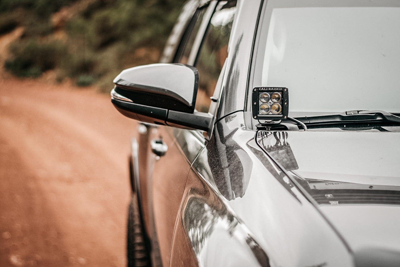 Cali Raised LED - Low Profile LED Ditch Light Brackets Kit - Toyota 4Runner (2010-2024)