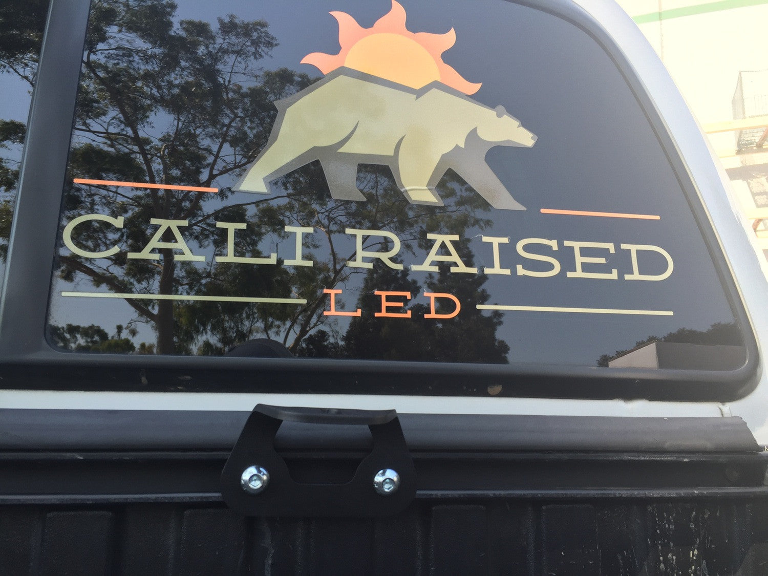Cali Raised LED - Bed Rail LED Pod Brackets Kit For Toyota Truck