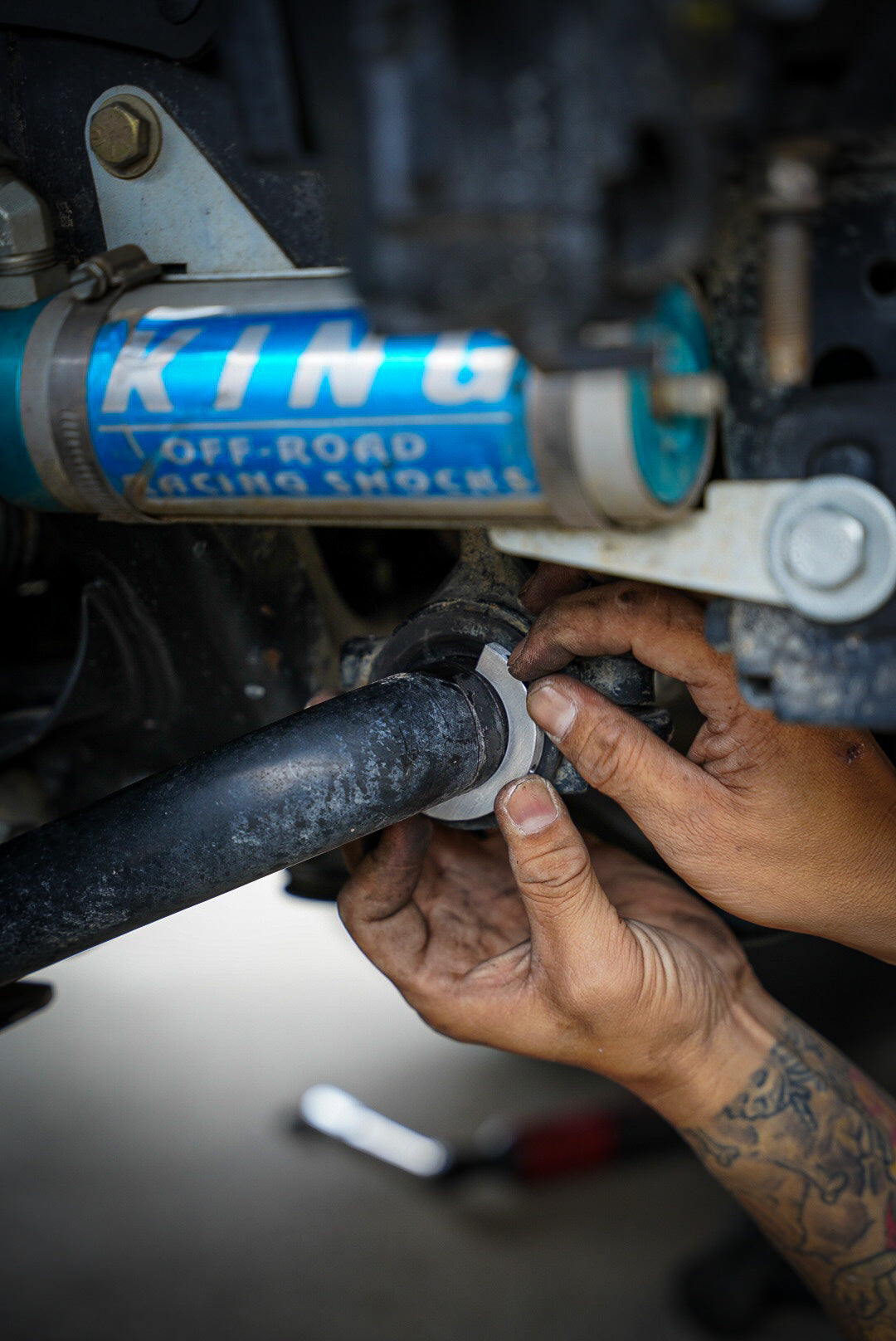 Dr. KDSS - KDSS Front Sway Bar Billet Clamps (Pair)