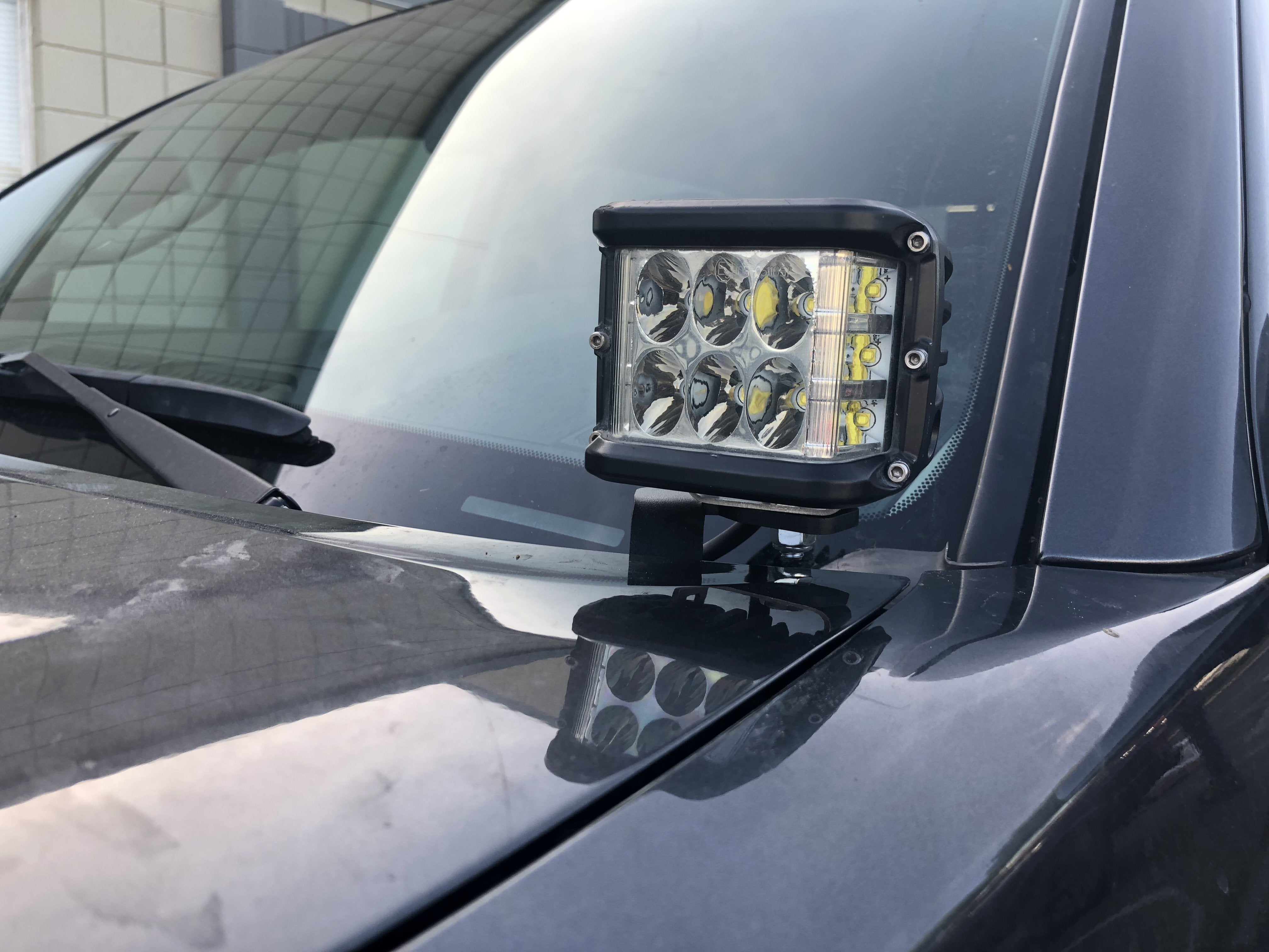 Cali Raised LED - Low Profile LED Ditch Light Brackets Kit - Toyota Tacoma (2005-2015)