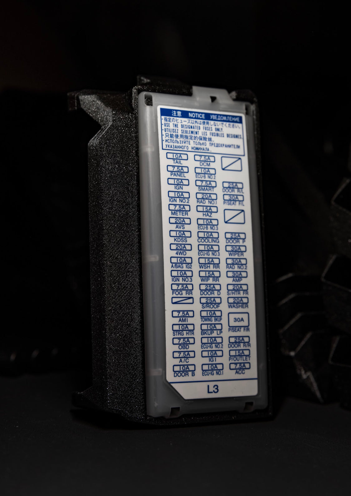 Dr. KDSS - Fuse Box Cover