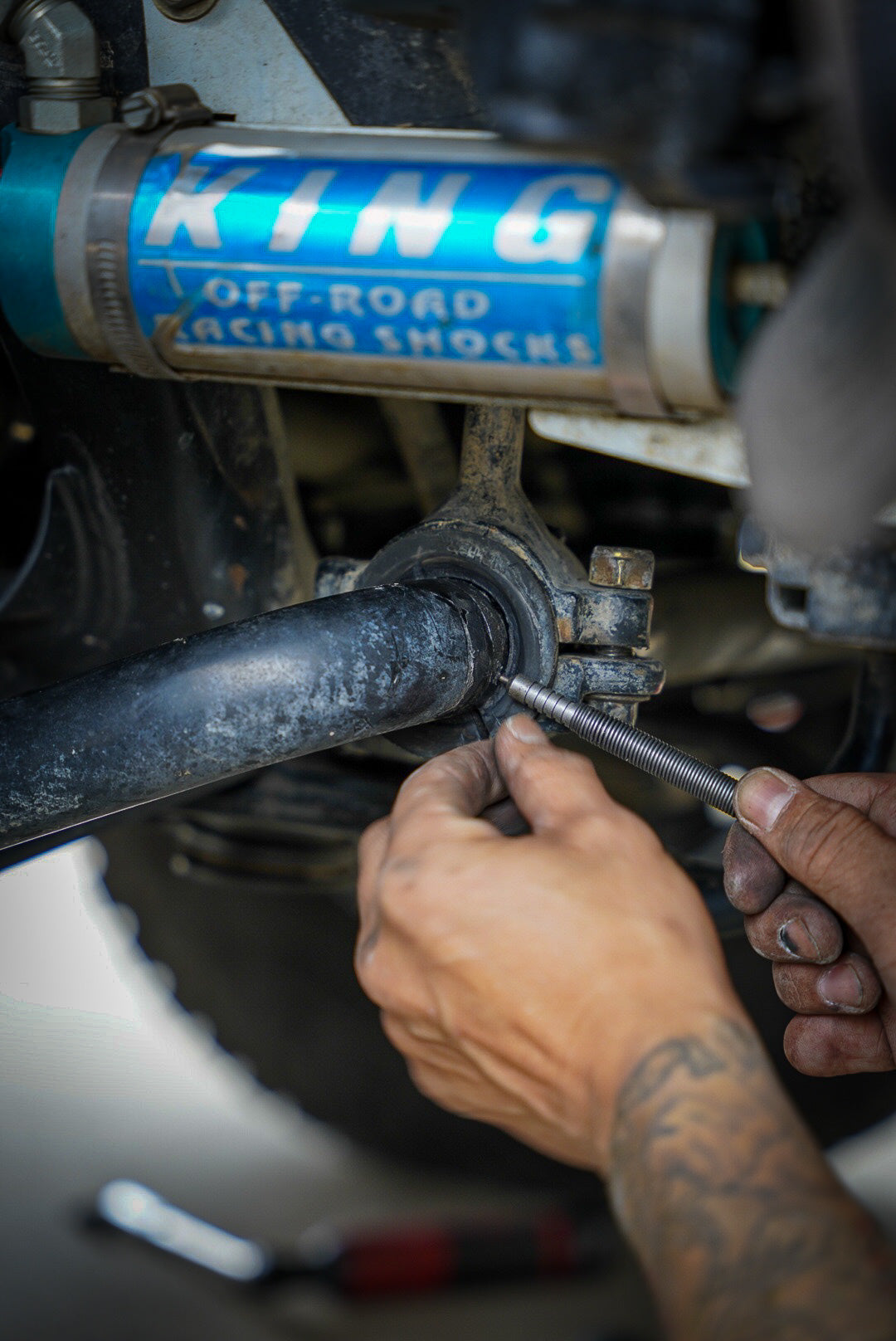 Dr. KDSS - KDSS Front Sway Bar Billet Clamps (Pair)