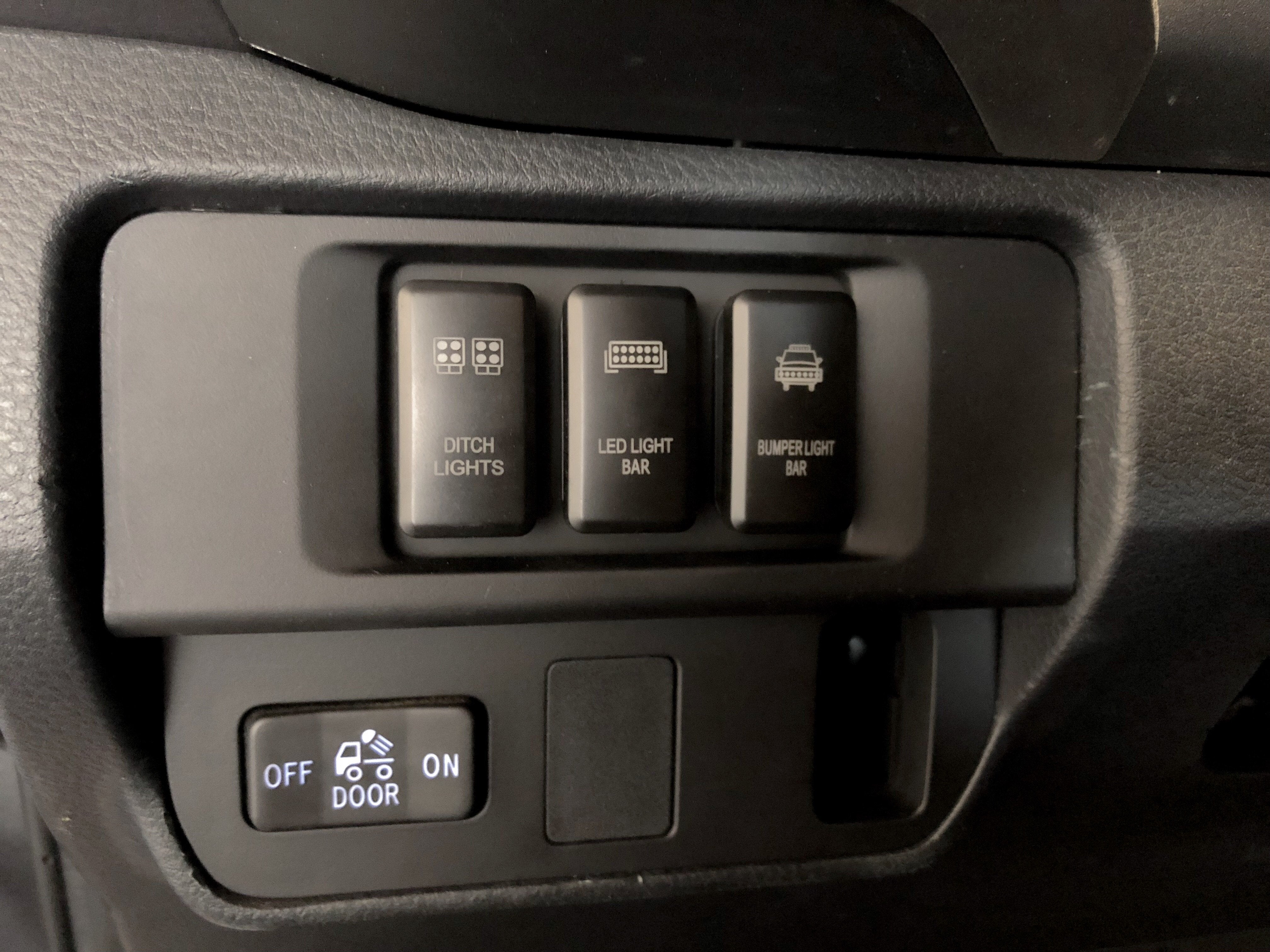 Cali Raised LED - OEM Style Switch Panel (3 Switch) - Toyota Tacoma (2016-2020)