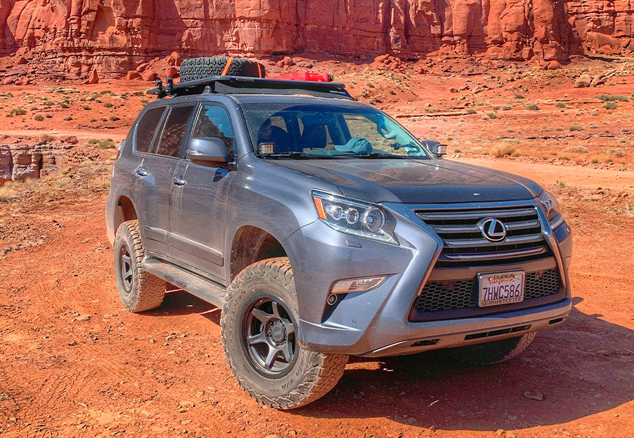 Cali Raised LED - Low Profile LED Ditch Light Brackets Kit - Lexus GX460 (2010-2022)