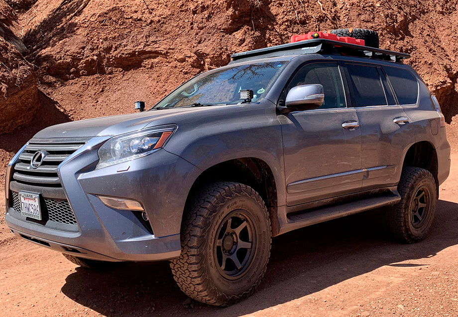 Cali Raised LED - Low Profile LED Ditch Light Brackets Kit - Lexus GX460 (2010-2022)