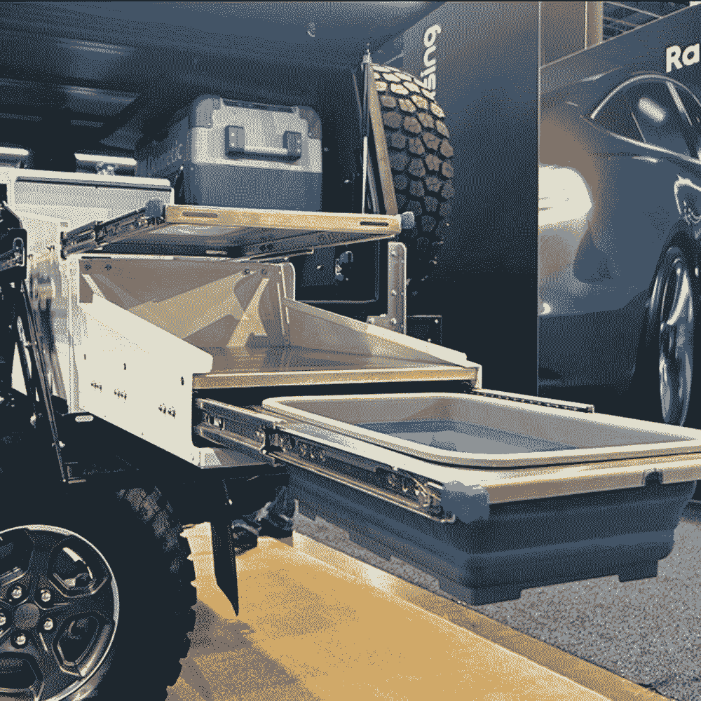 DirtBox - Slide Out Kitchenette