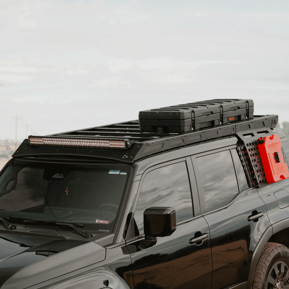 C4 Fabrication - Roof Rack with Optional Light Bar Mount - Toyota Land Cruiser 250 (2024-2025)