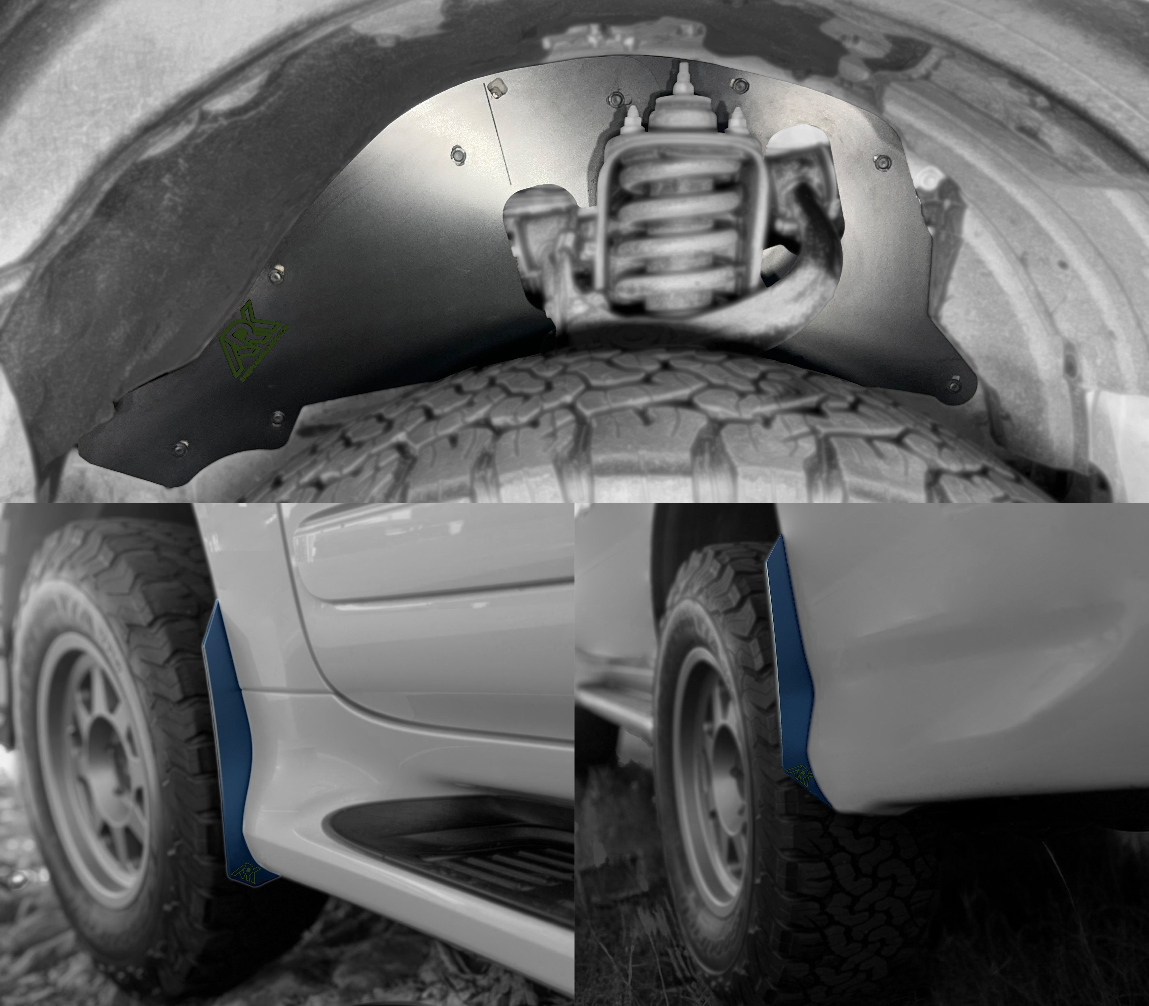 ARK - TriXpoly Splash Guards & Micro Deletes - Lexus GX460 (2010-2024)