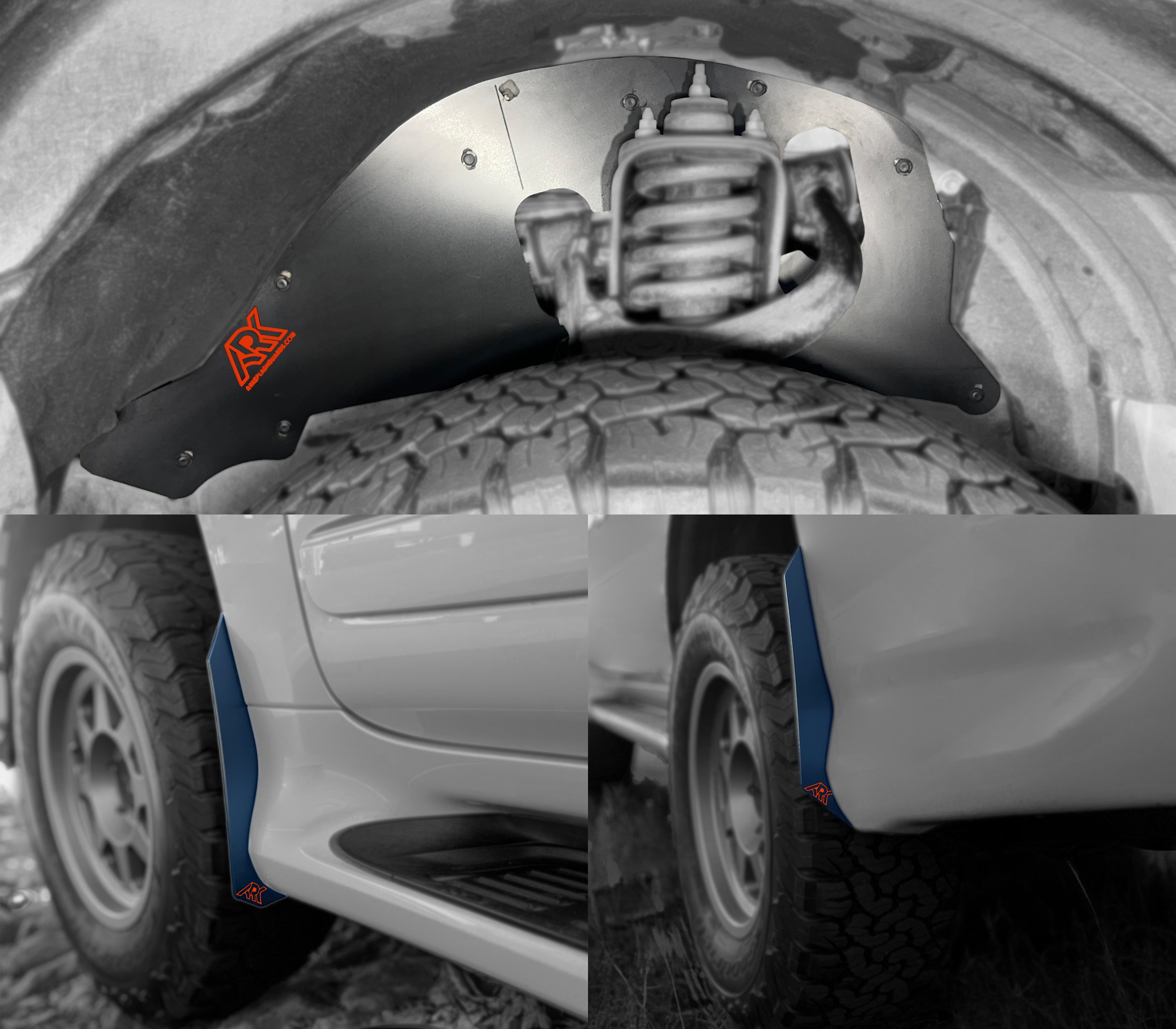 ARK - TriXpoly Splash Guards & Micro Deletes - Lexus GX460 (2010-2024)