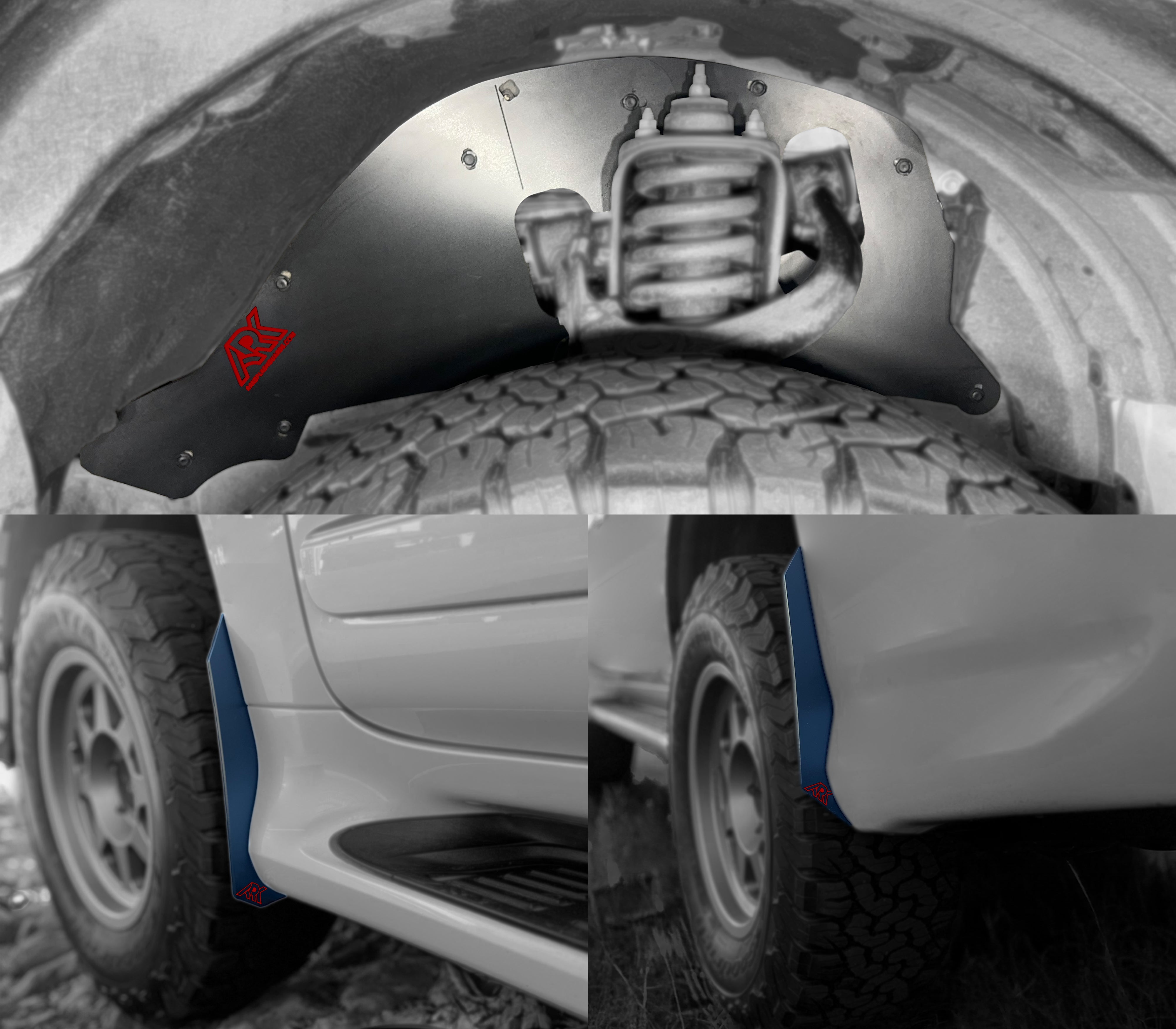 ARK - TriXpoly Splash Guards & Micro Deletes - Lexus GX460 (2010-2024)