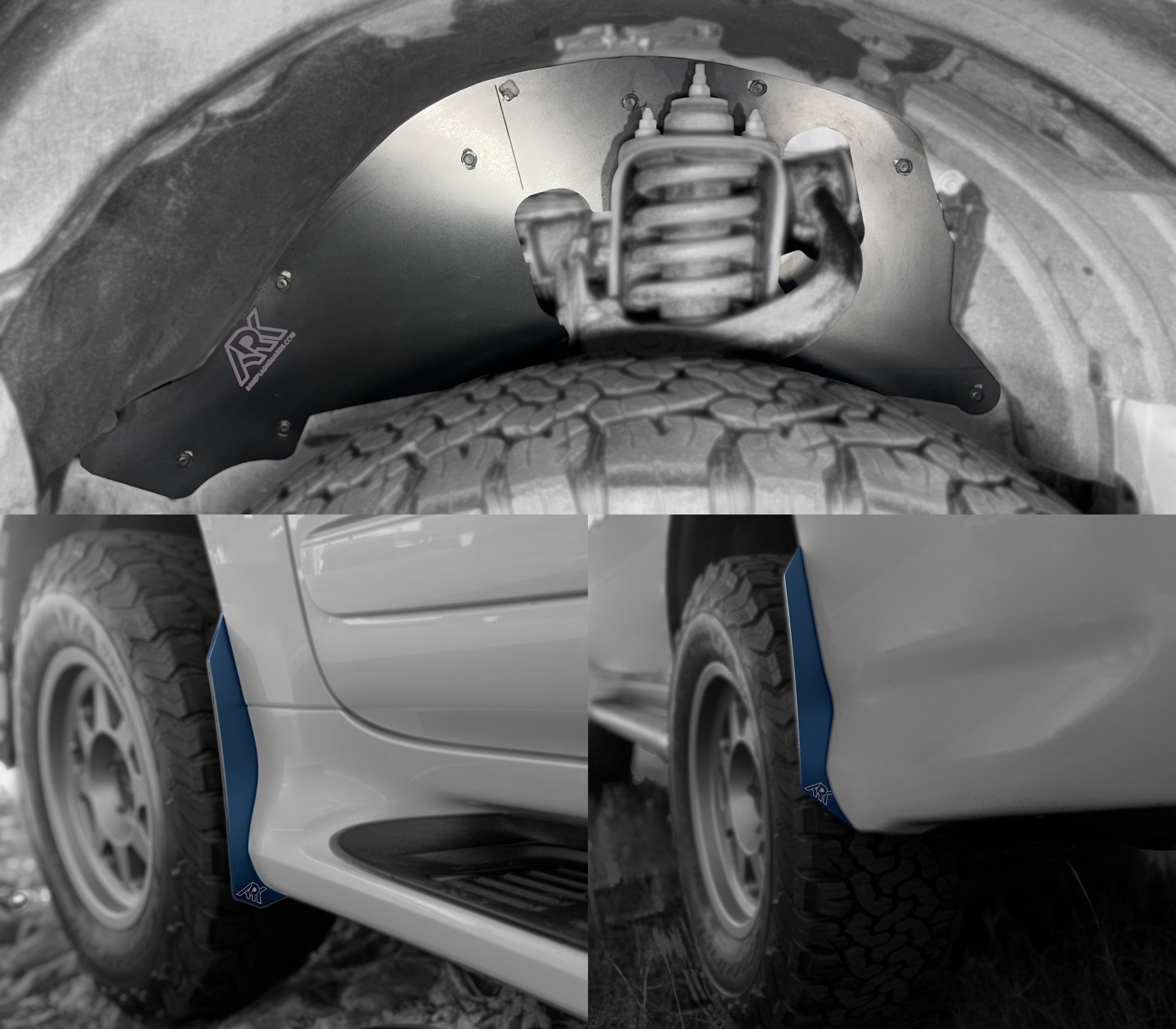 ARK - TriXpoly Splash Guards & Micro Deletes - Lexus GX460 (2010-2024)