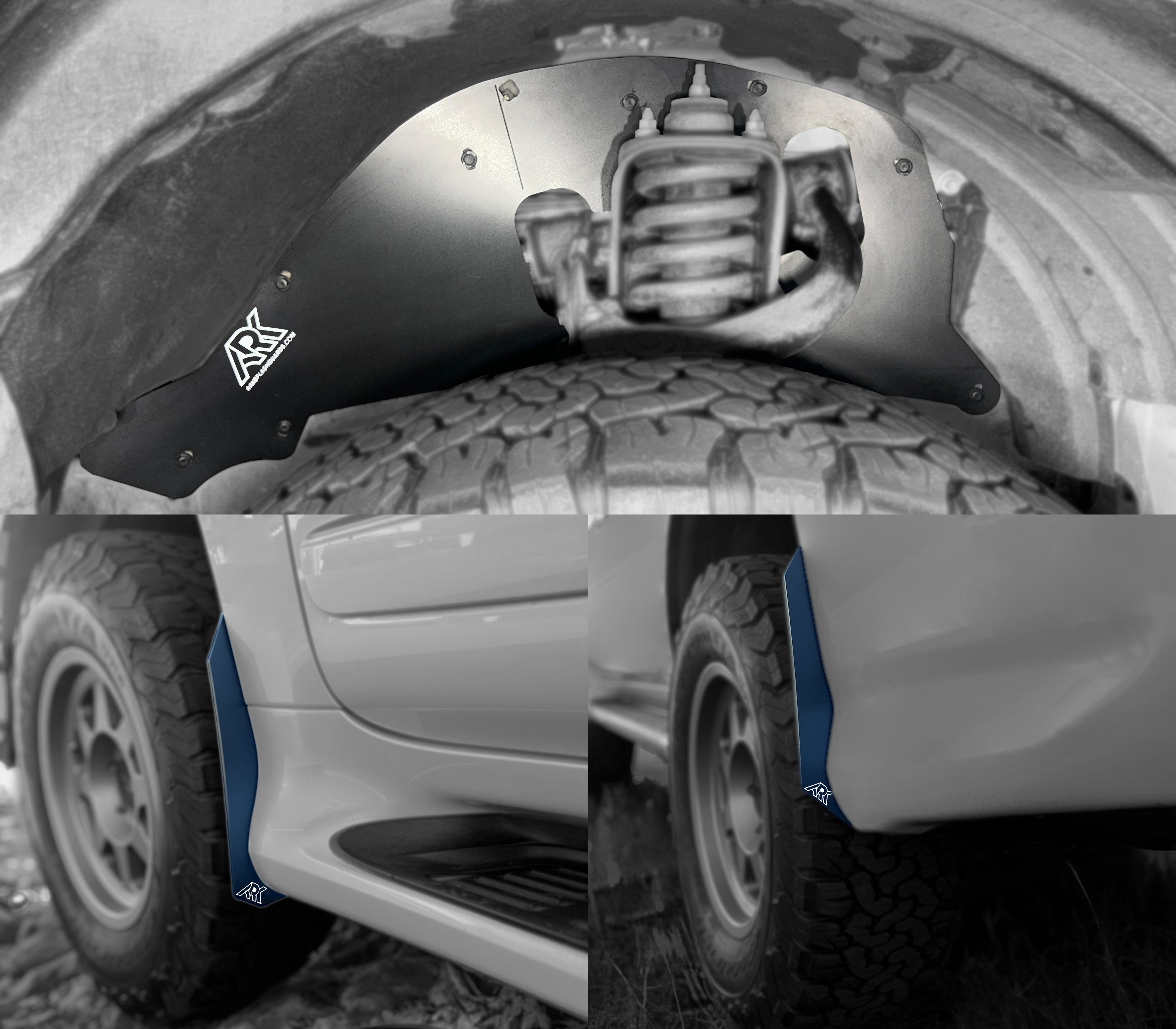 ARK - TriXpoly Splash Guards & Micro Deletes - Lexus GX460 (2010-2024)