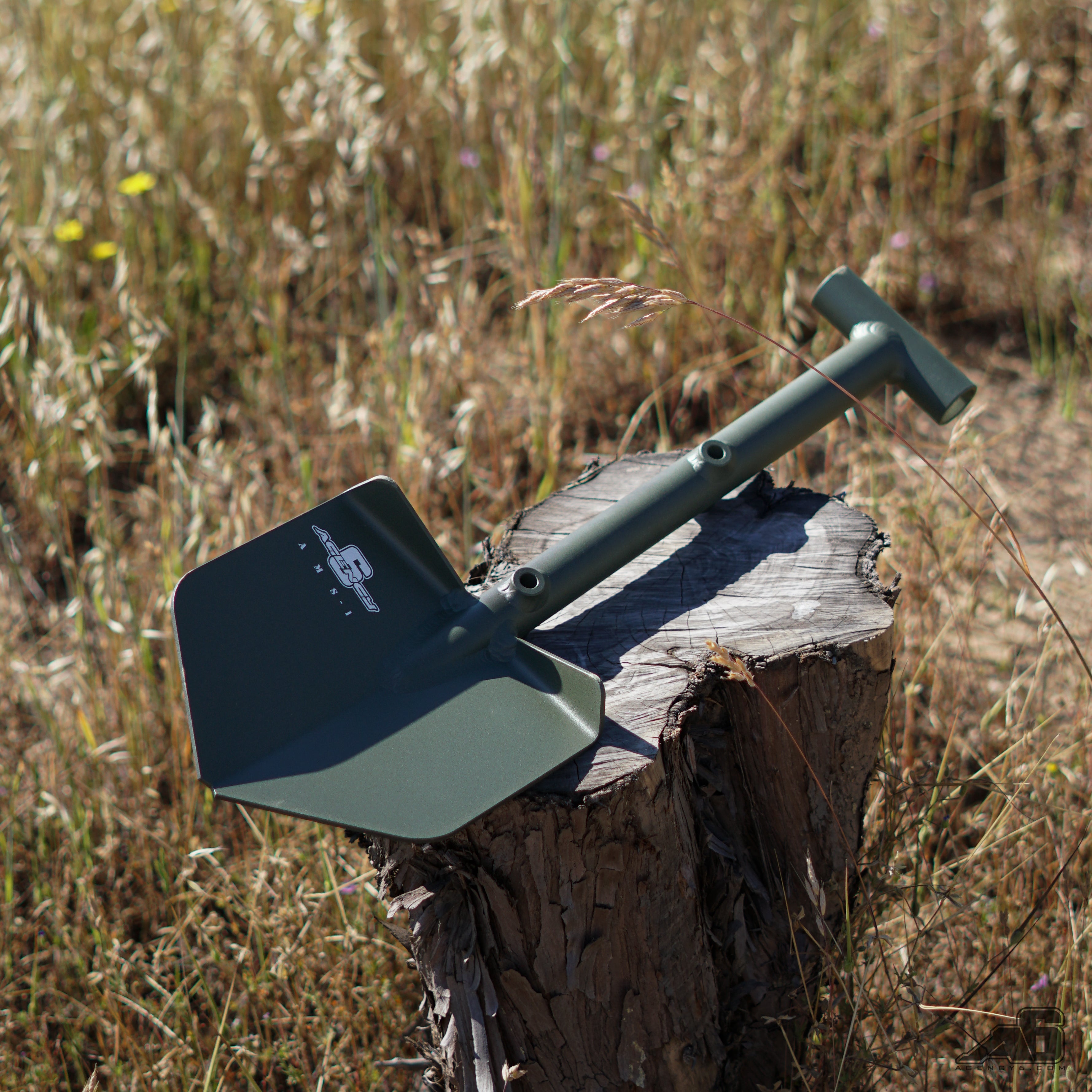 Agency 6 - Adventure Mini Shovel - OD Green Texture