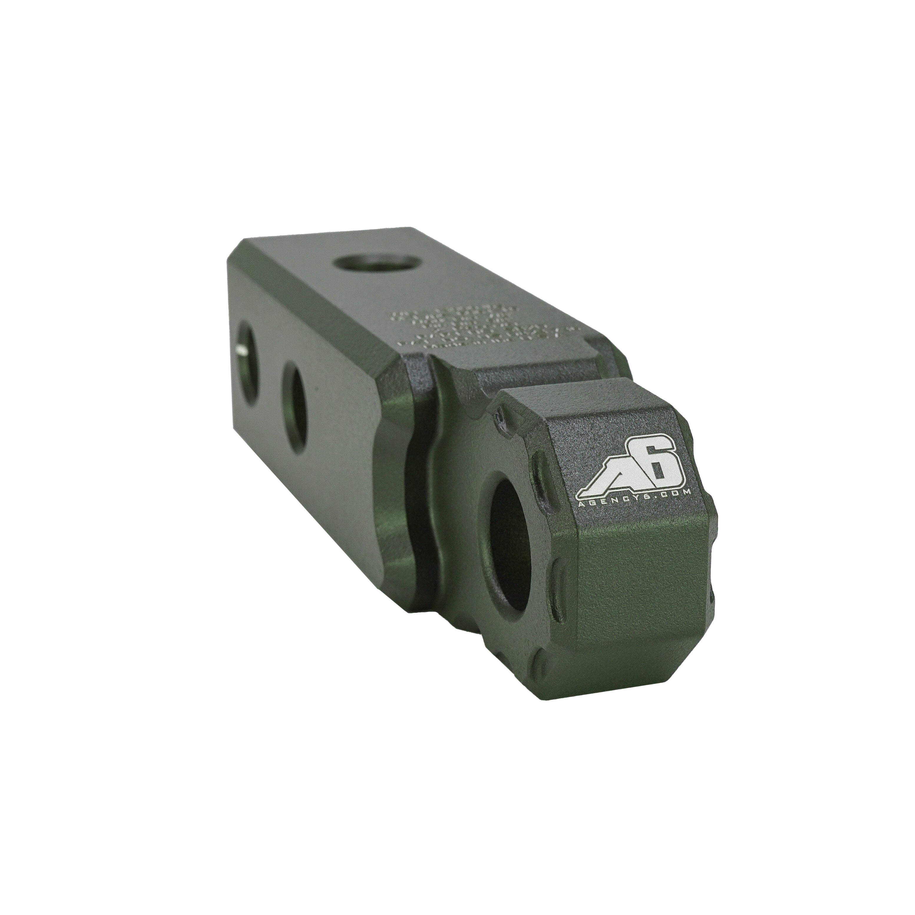 Agency 6 - Shackle Block 2" Assembly - OD Green