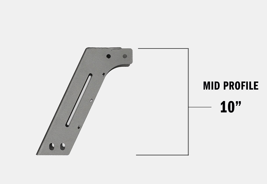 Cali Raised LED - Overland Bed Rack Arms