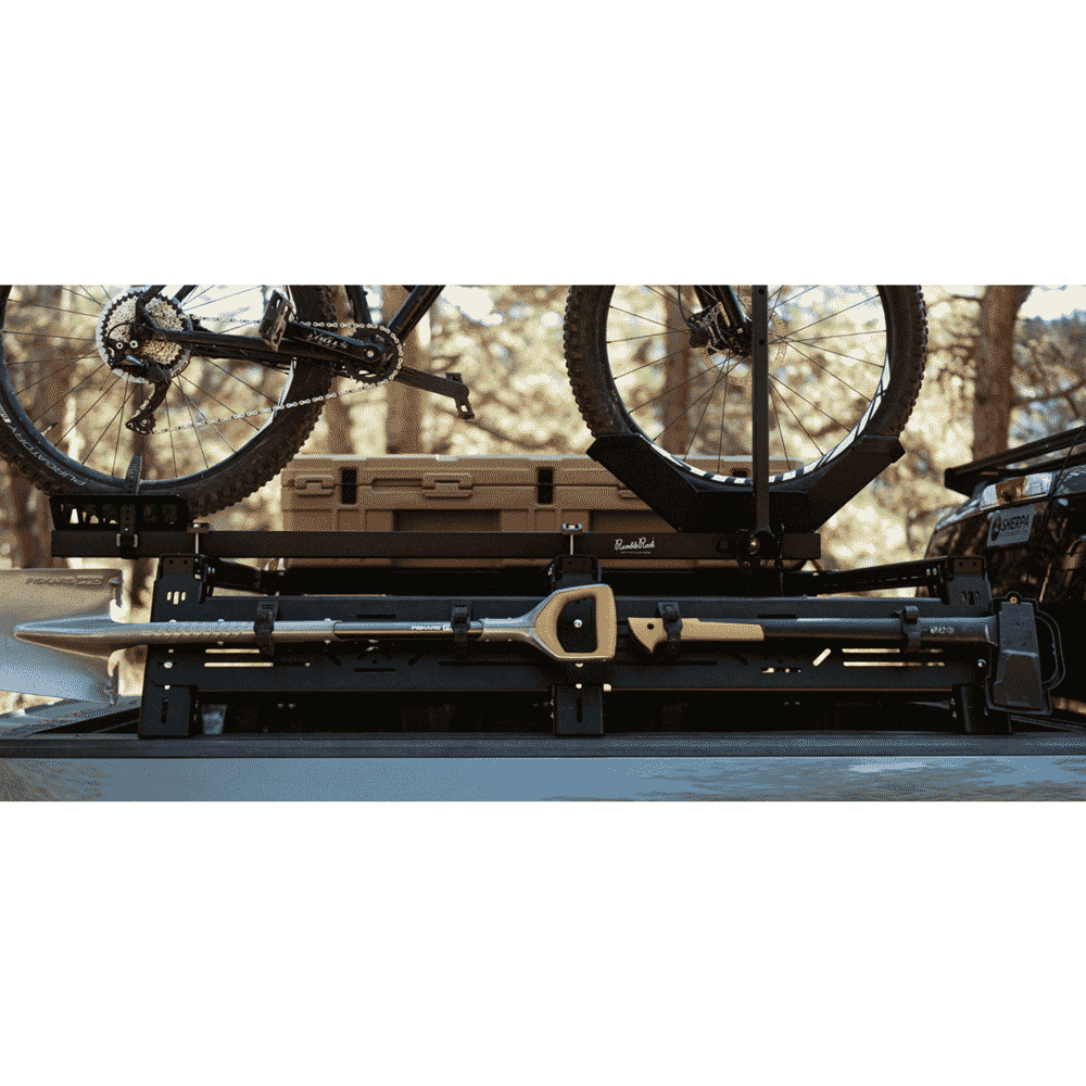 Sherpa - Mid-Height Pak System Bed Rack - Toyota Tacoma (2005-2023), (2024+)