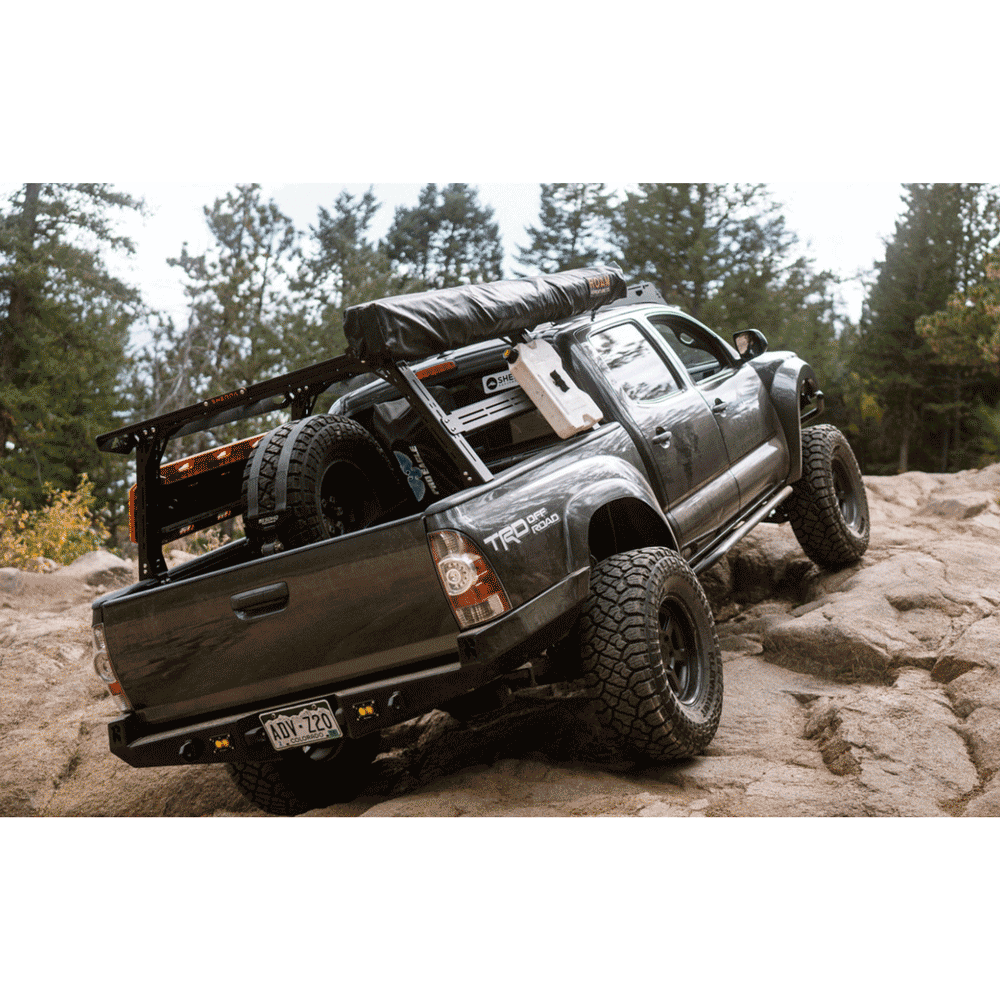 Sherpa - Rack-Height Pak System Bed Rack - Toyota Tacoma (2005-2015)