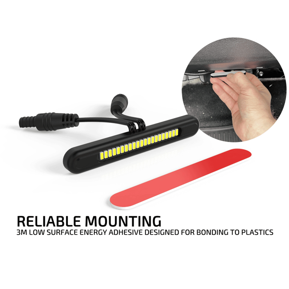 VLEDS - Rear Footwell LED Light Kit Add-On