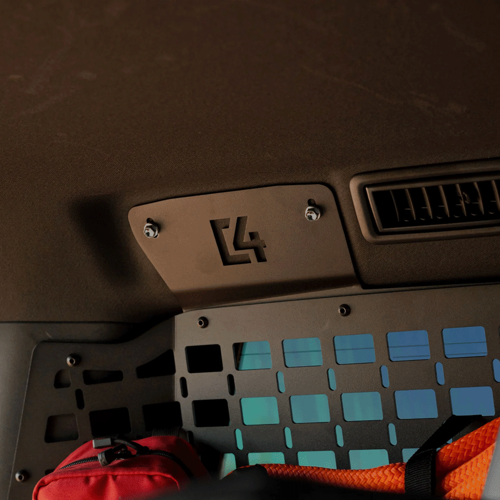 C4 Fabrication - Rear Window MOLLE Panel Pair - Toyota Land Cruiser 250 (2024-2025)