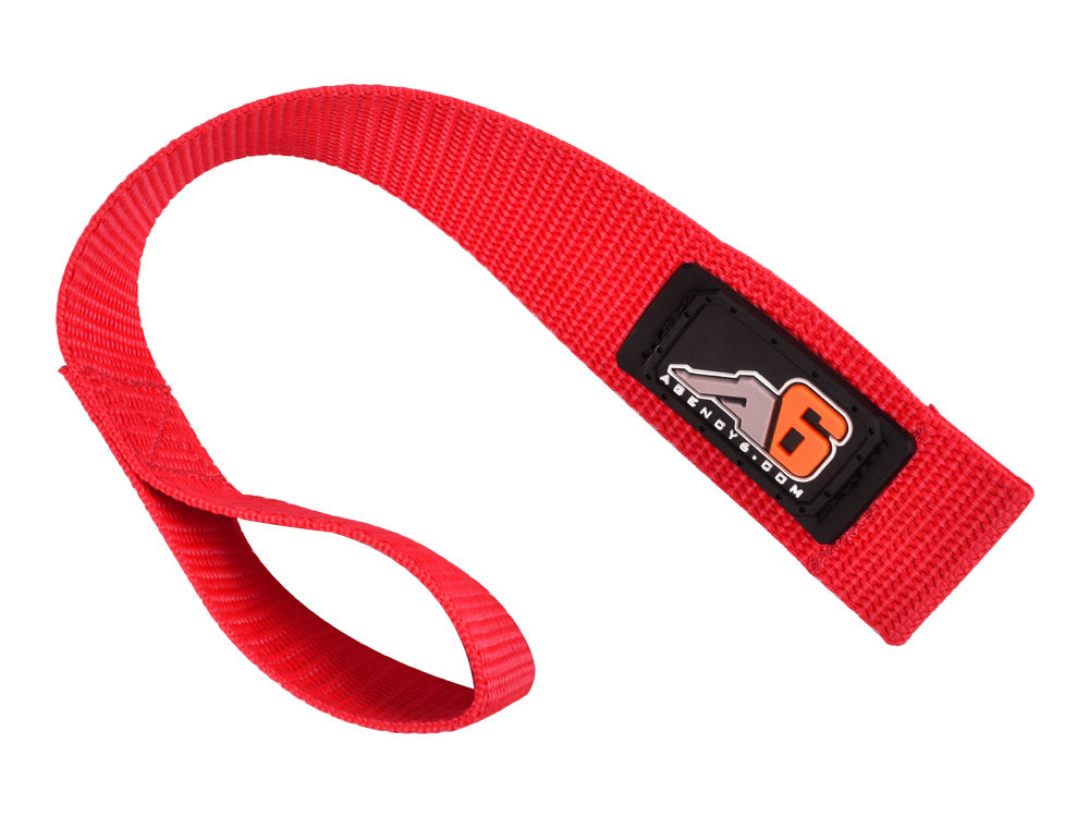 Agency 6 - WINCH HOOK Pull Strap - 1.5 inch wide