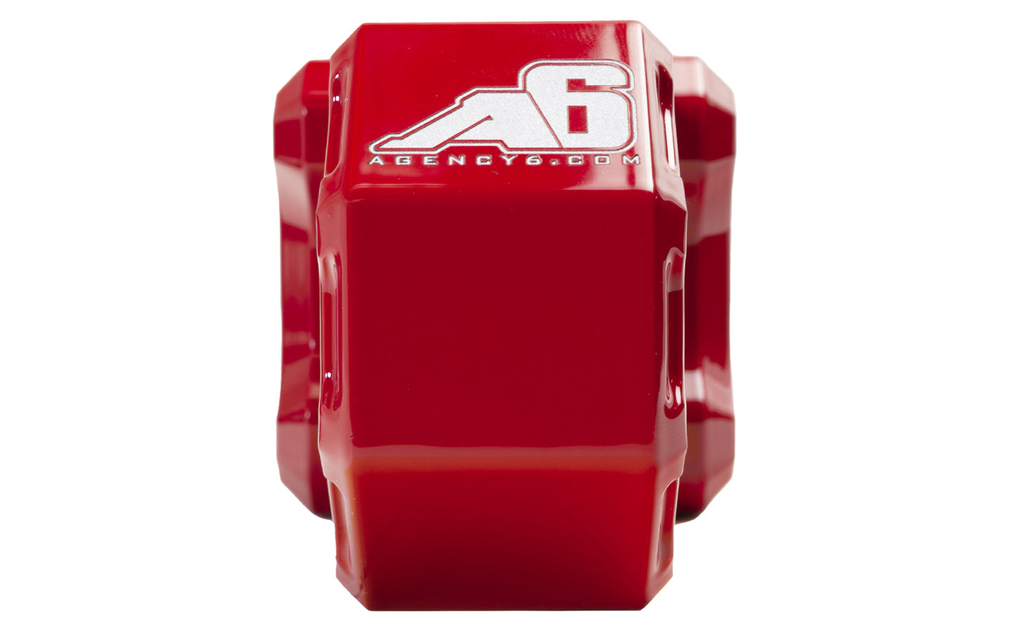 Agency 6 - Shackle Block 2.5" - Red