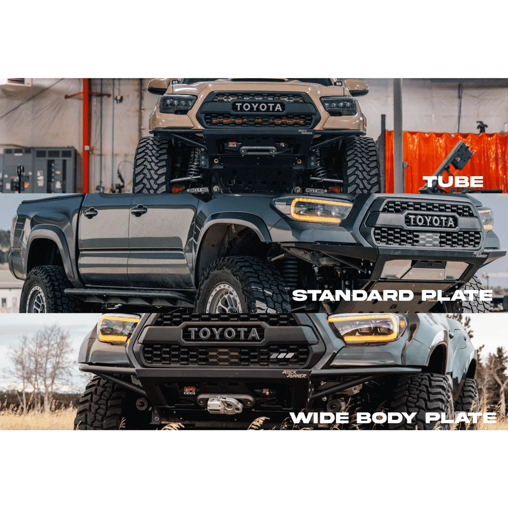 C4 Fabrication - Rock Runner Front Bumper - Toyota Tacoma (2016-2023)
