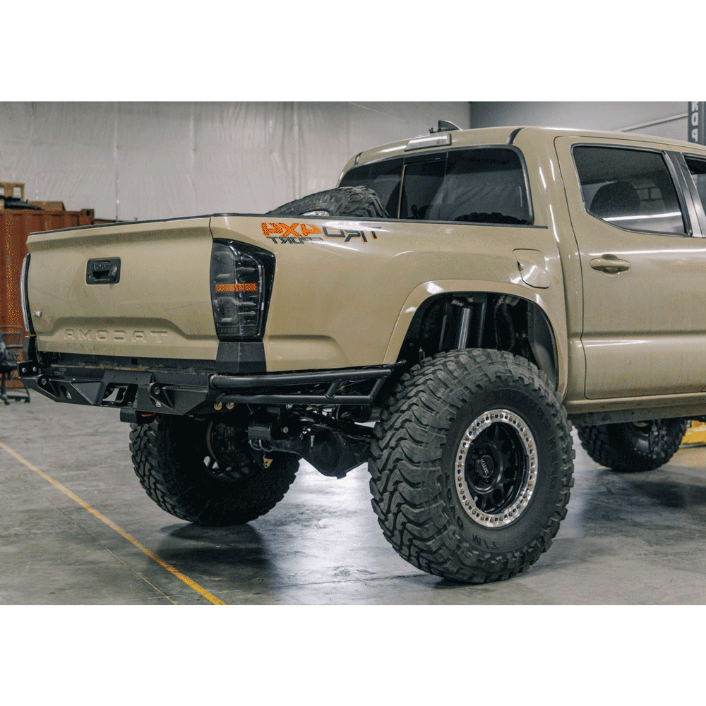 C4 Fabrication - Rock Runner High Clearance Rear Bumper - Toyota Tacoma (2016-2023)