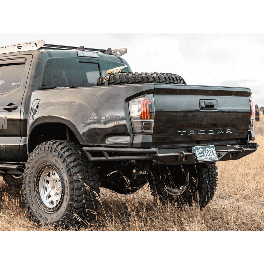 C4 Fabrication - Rock Runner High Clearance Rear Bumper - Toyota Tacoma (2016-2023)