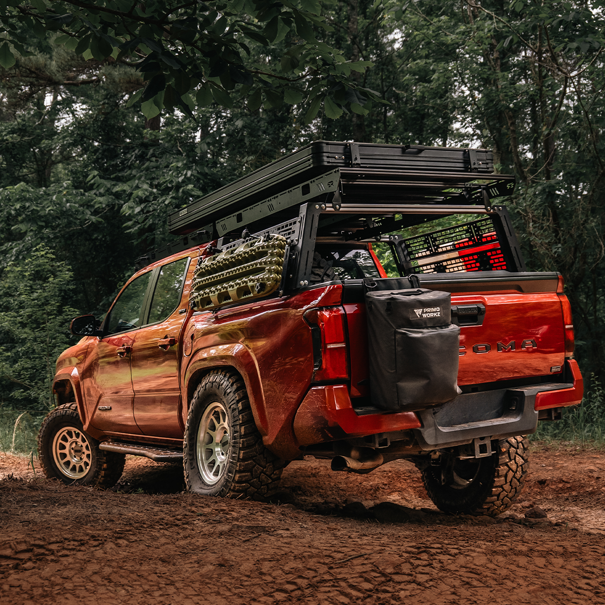 Cali Raised LED - Bed Rack Roof Rack - Toyota Tacoma (2005-2025)