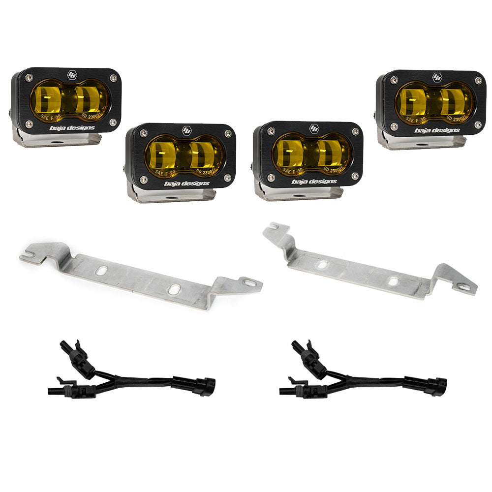 Baja Designs - S2 SAE OEM Fog Light Replacement Kit - Toyota Tundra (2022+)
