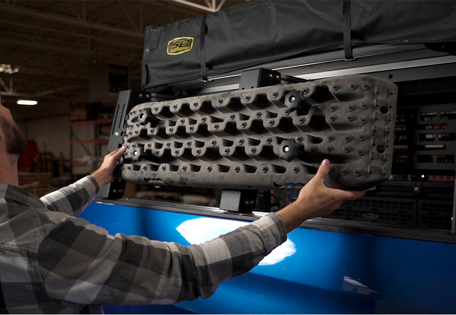 Cali Raised LED - Recovery Board Mounts for Bed Rack