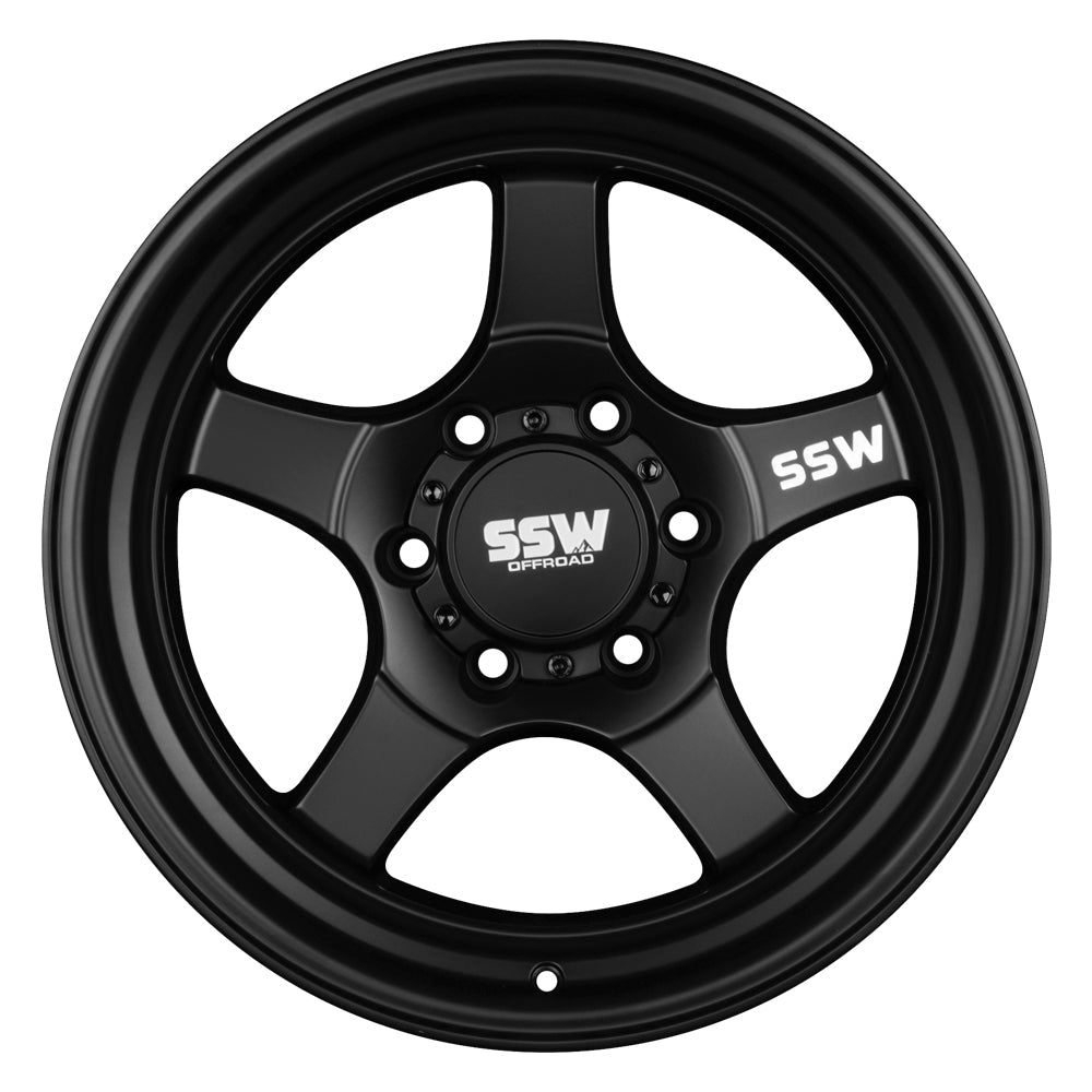 SSW Offroad - Stryker - Matte Black - 17x9.0 -25 (6 Lug)