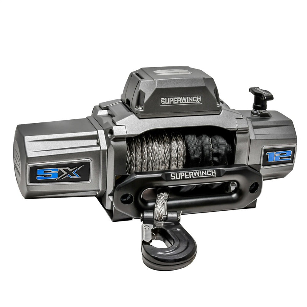 Superwinch - SX12SR 12V DC 12,000lb Synthetic Rope Winch