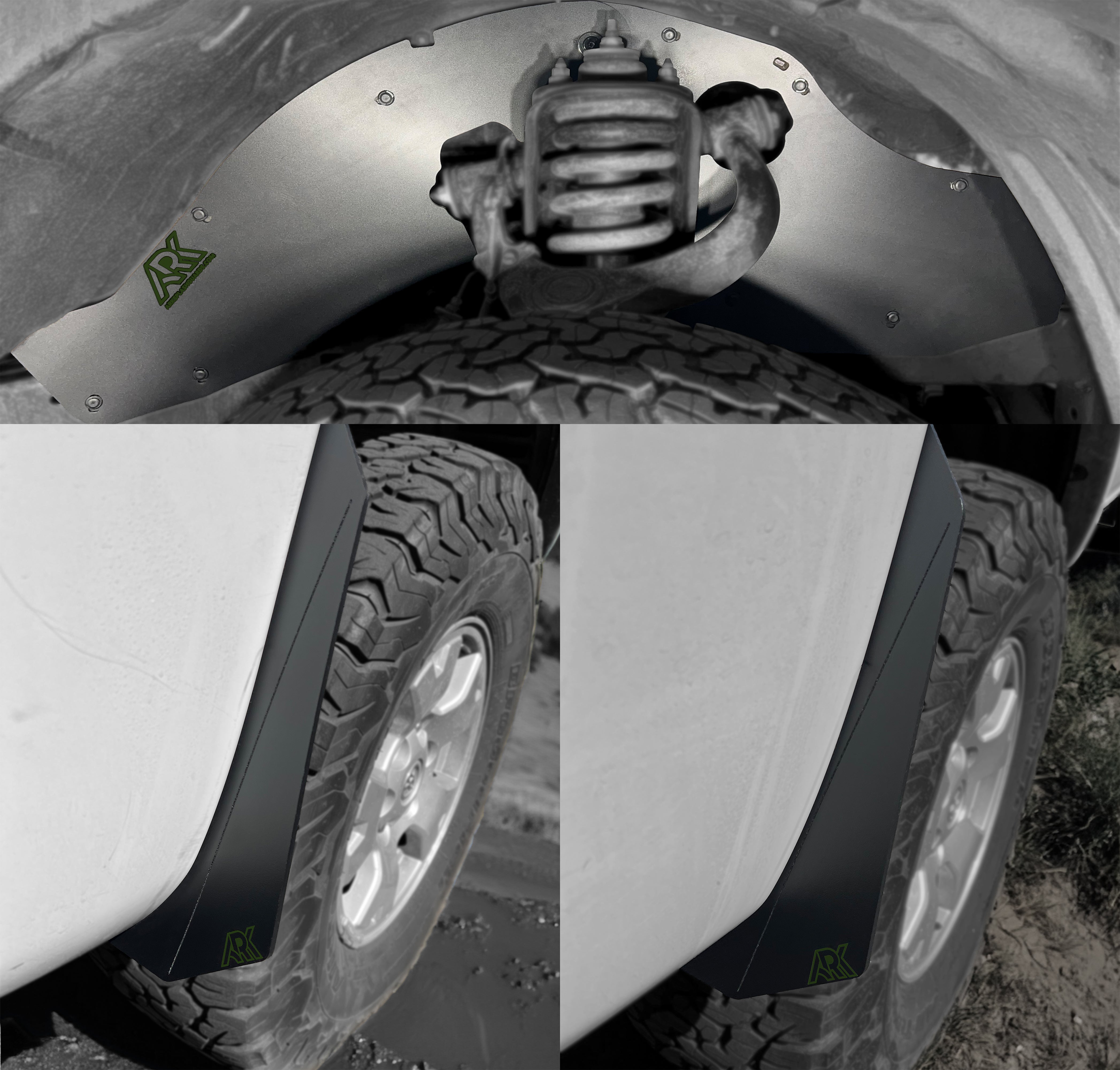 ARK - TriXpoly Splash Guards & Micros - Toyota Tacoma (2005-2015)