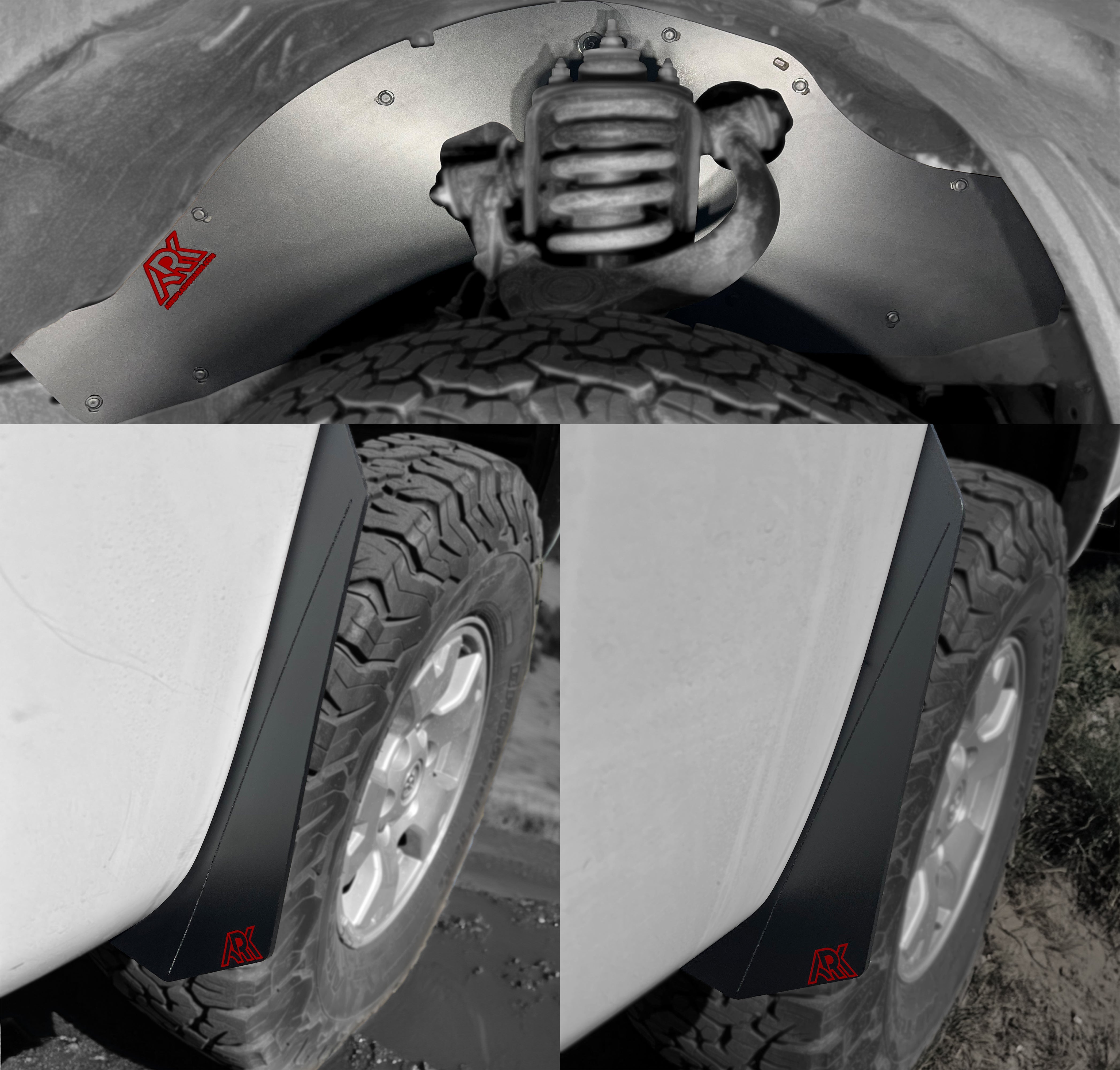 ARK - TriXpoly Splash Guards & Micros - Toyota Tacoma (2005-2015)
