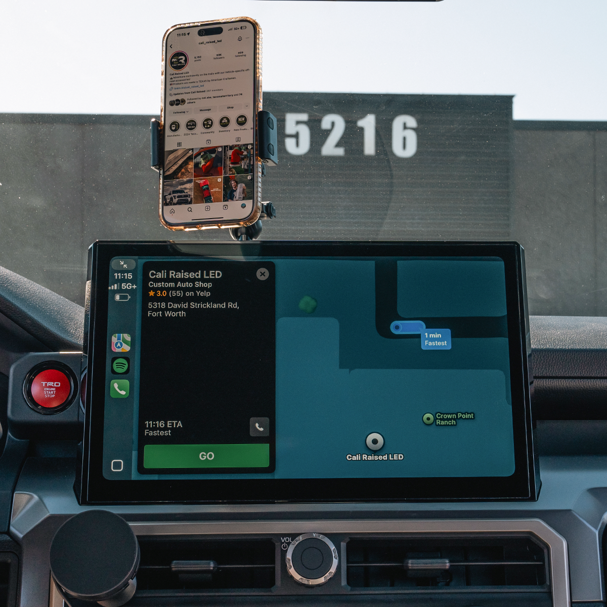 Cali Raised LED - Dash Mount - Toyota Tacoma (2024+)