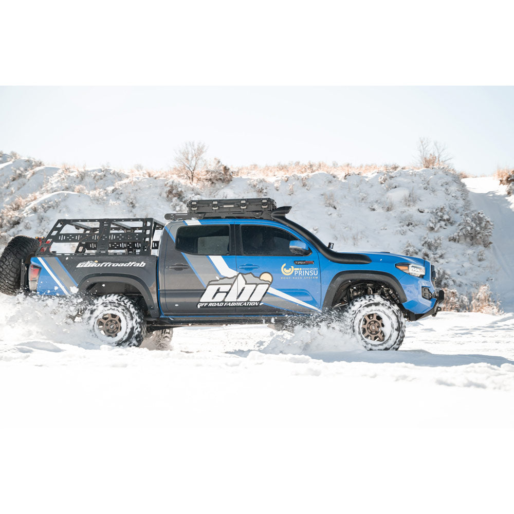 CBI Offroad Fab - Cab Height Bed Rack - Toyota Tacoma (2005-2023)