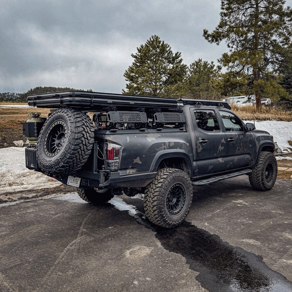 upTOP Overland - TRUSS Bed Rack for DiamondBack Bed Cover